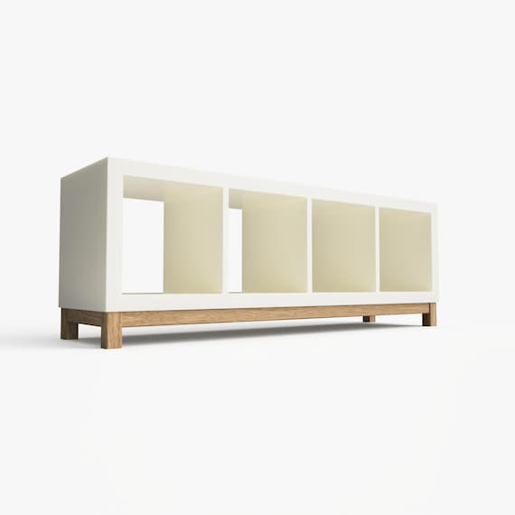 Solid Wood Base: Walnut or Oak Frame & Feet