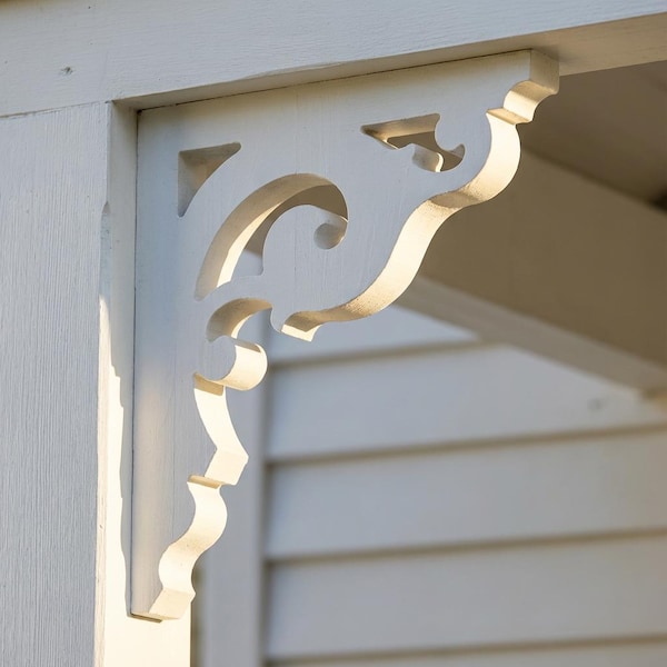 Pine Porch Corbel - Victorian Style Bracket