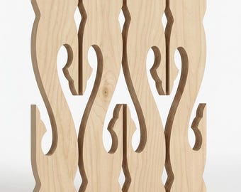 Profiled Flat Baluster - Made in Sweden No.38