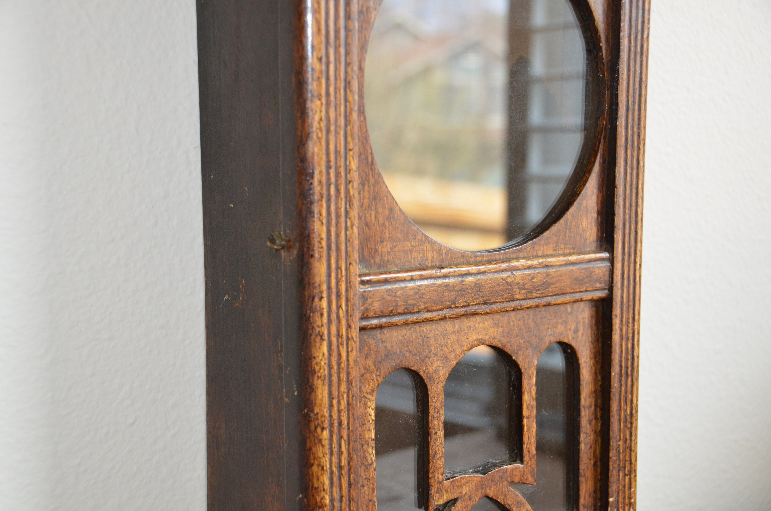 Vintage Clock Wood Display Box Old Clock Case Etsy UK