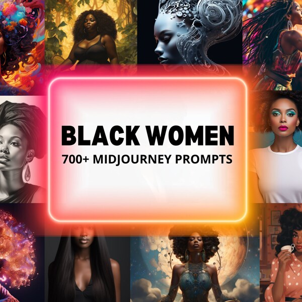 Black Women Midjourney Prompts Afro American Woman Queen Women Prompt Ebony Stock Photography Prompt Engineering AI Guide Clipart