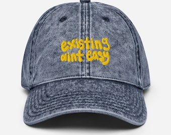 Vintage Cotton Twill Cap