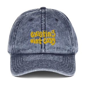Vintage Baumwoll Twill Cap