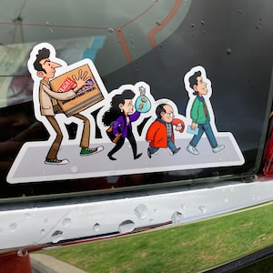 Sticker parkeergarage Seinfeld
