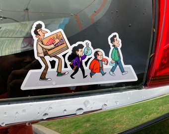 Sticker garage de stationnement Seinfeld