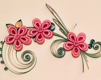 Elegant Quilled Flowers