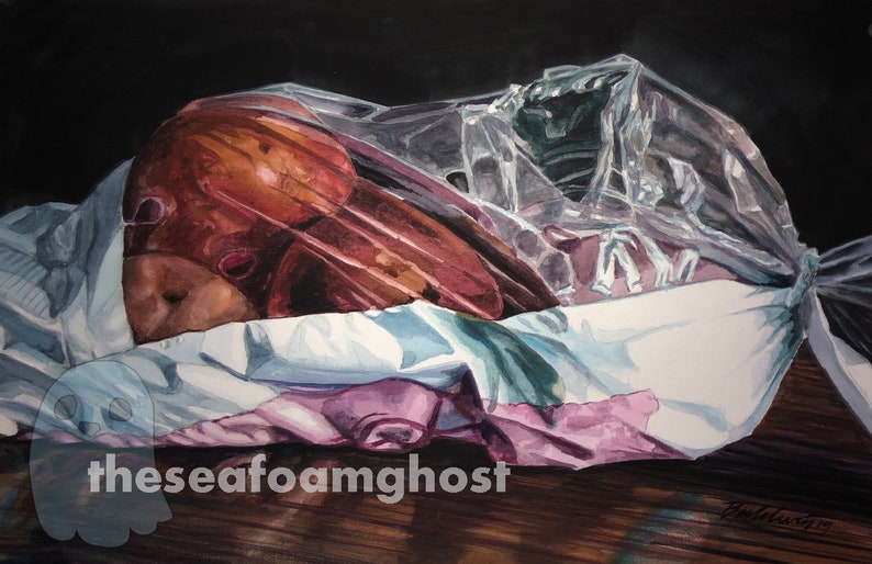 Bag of Potatoes stilllife