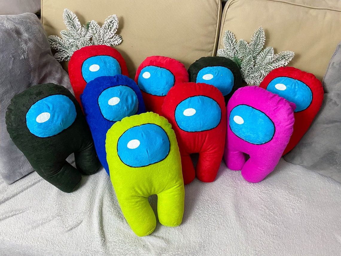 Among Us Big Toy Crewmate Plush Hand made 30 cm/ | Etsy
