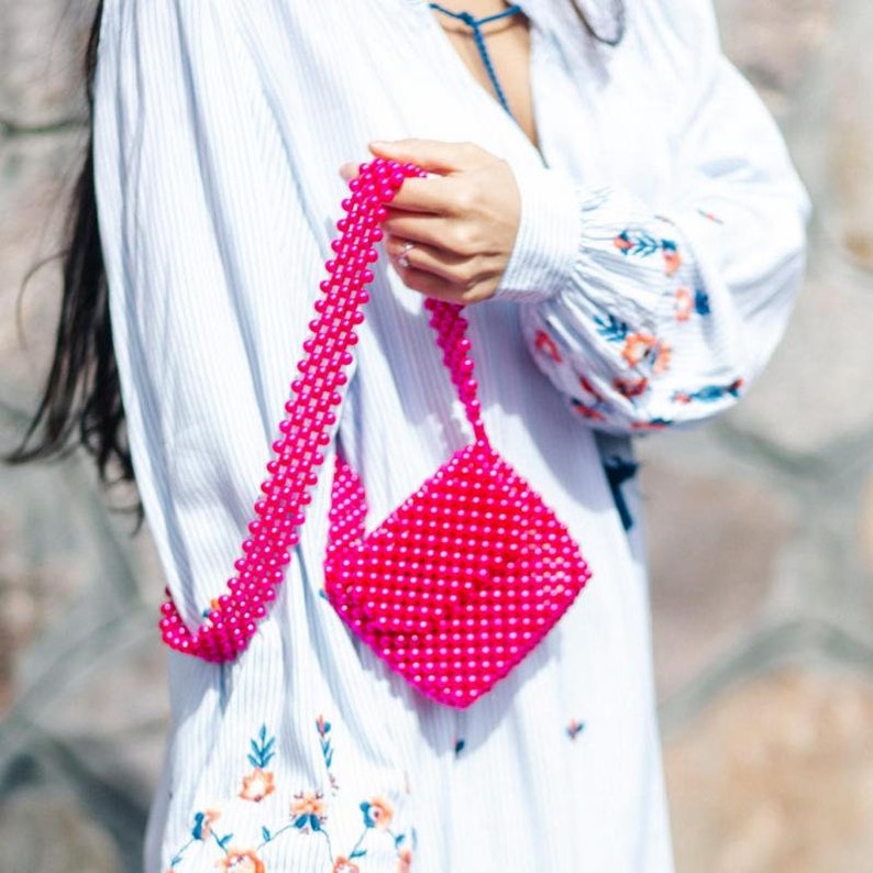 pink phone bag