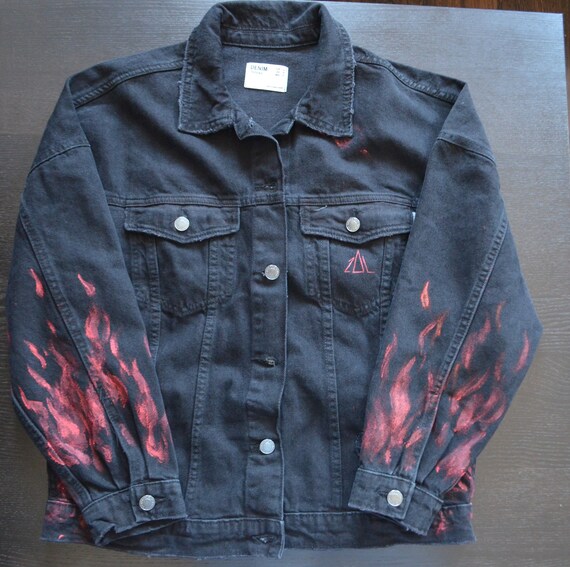 lil peep custom jeans