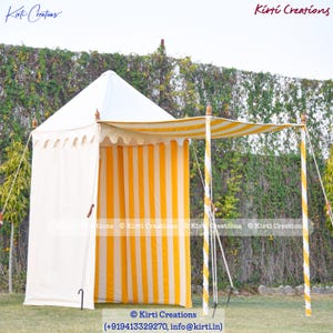 Classic Beach Tent (Yellow Theme)