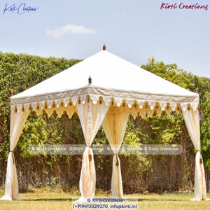 Handcrafted Classic Pergola Tent (Fit for all garden, rooftop and indoor)