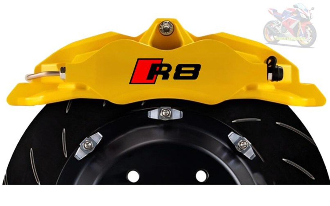 4x R8 Caliper Decals Stickers 3 Sizes for Audi Rs6 Rsq8 Rs3 Rs5 Rs7 ...