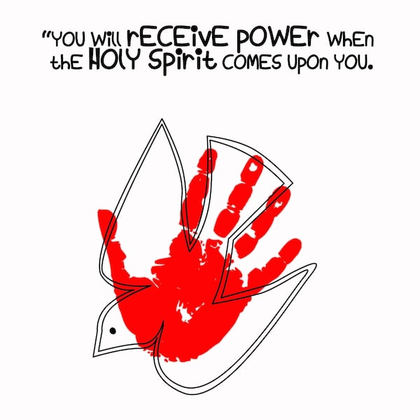 Pentecost Handprint Art Etsy pentecost-handprint-art-etsy