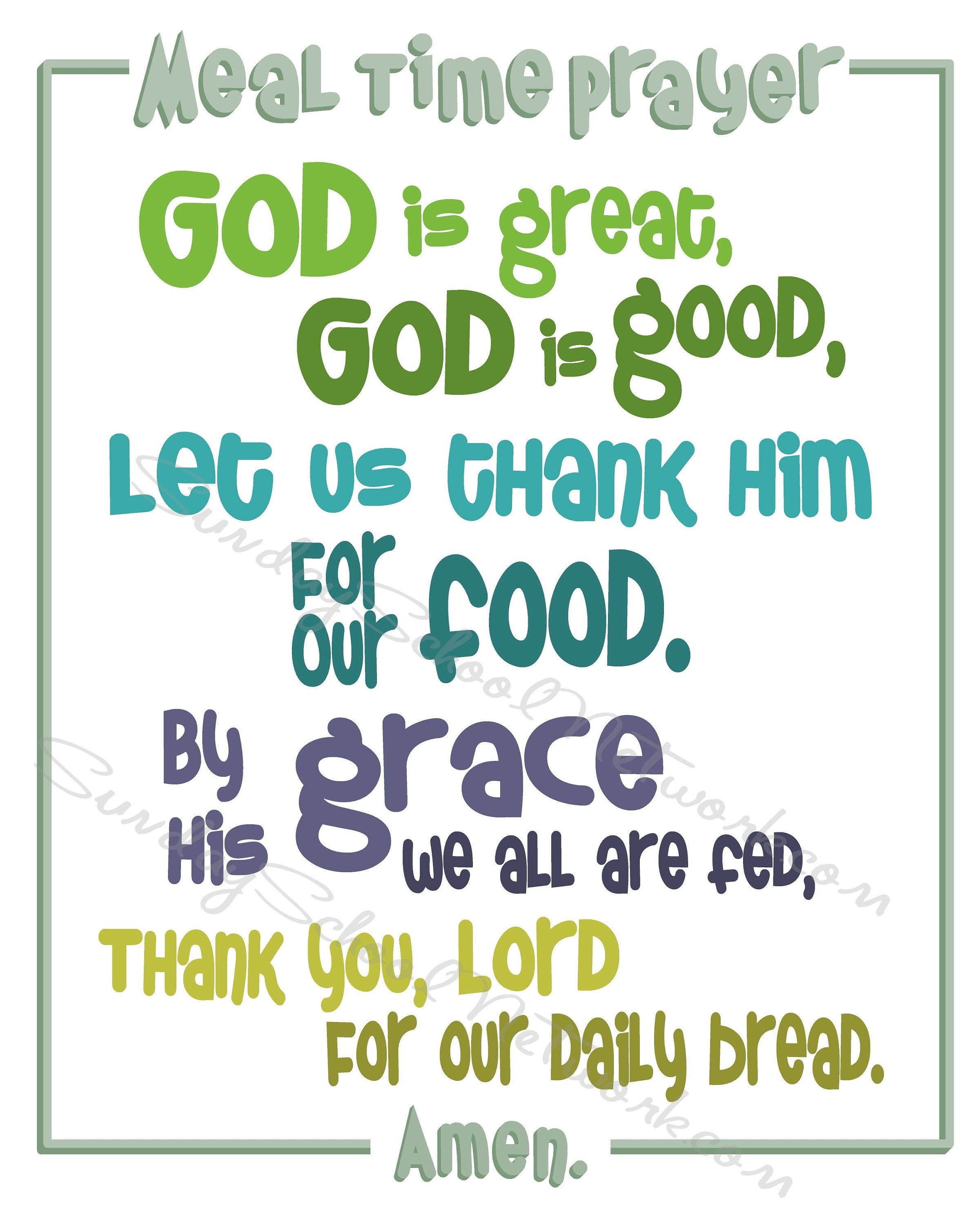 God Is Great God Is Good Prayer Discounts Sellers diaqnoz.az