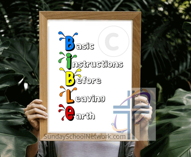 Acronym Bible Study Lesson