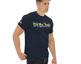 PRIDE Collection- We the People  heavyweight tee