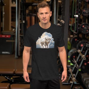 White Buffalo Unisex t-shirt