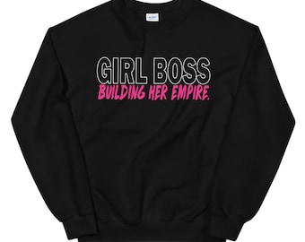 Chica Boss Sudadera