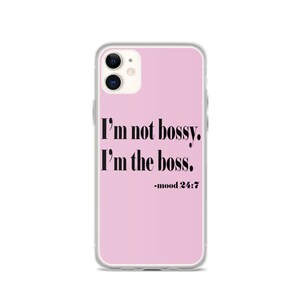 The Boss iPhone Case