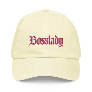 Bosslady Pastel baseball hat