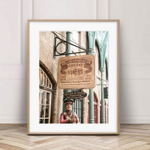 Fotografia di Covent Garden, Arte murale stampabile Londra, Stampe di insegne di negozi, Download di fotografia di strada urbana, Arredamento per la casa della camera degli ospiti, Arte Airbnb