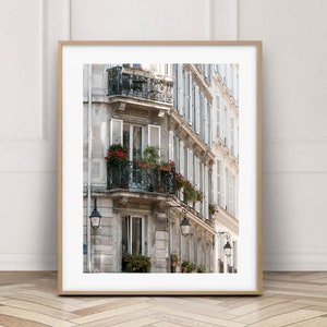 Paris apartments digital download, France Printable, Europe city photography, Architecture photos, French balcony prints, Shabby chic decor