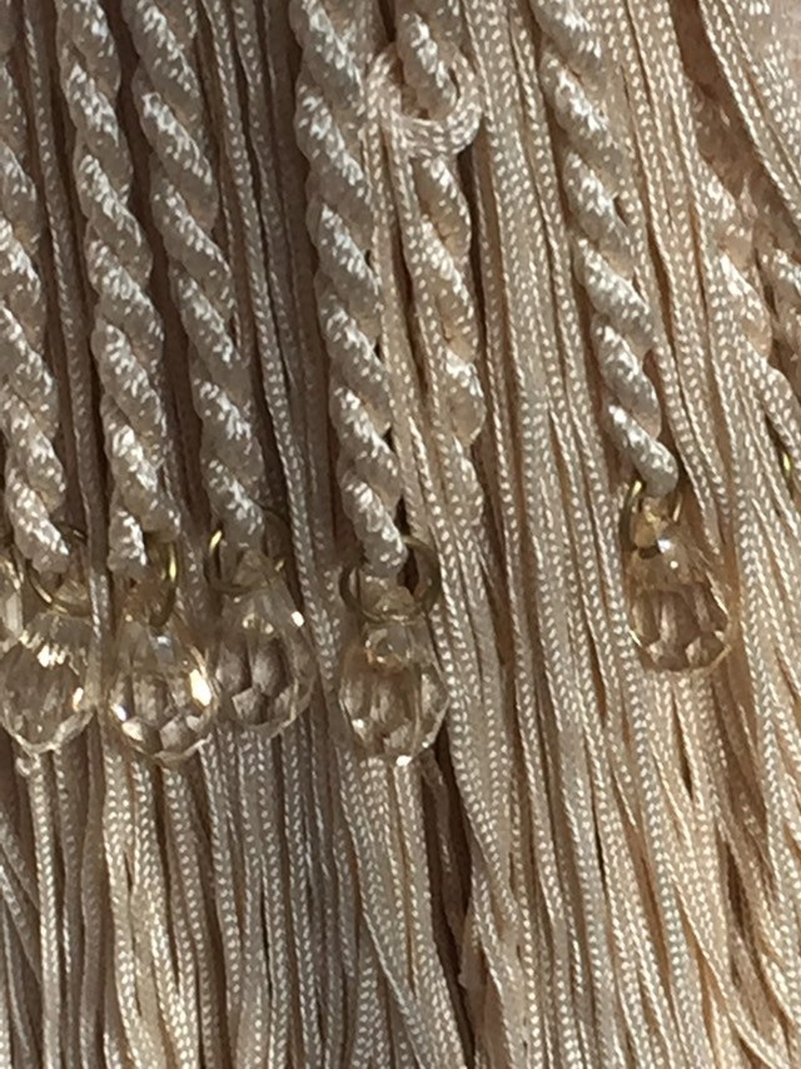 Vintage curtain tasselbig tassel drapery tassel ivory color Etsy