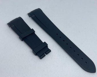 Correa de silicona de caucho para reloj Tudor de 22 mm compatible con TUDOR Black Bay GMT OFERTA