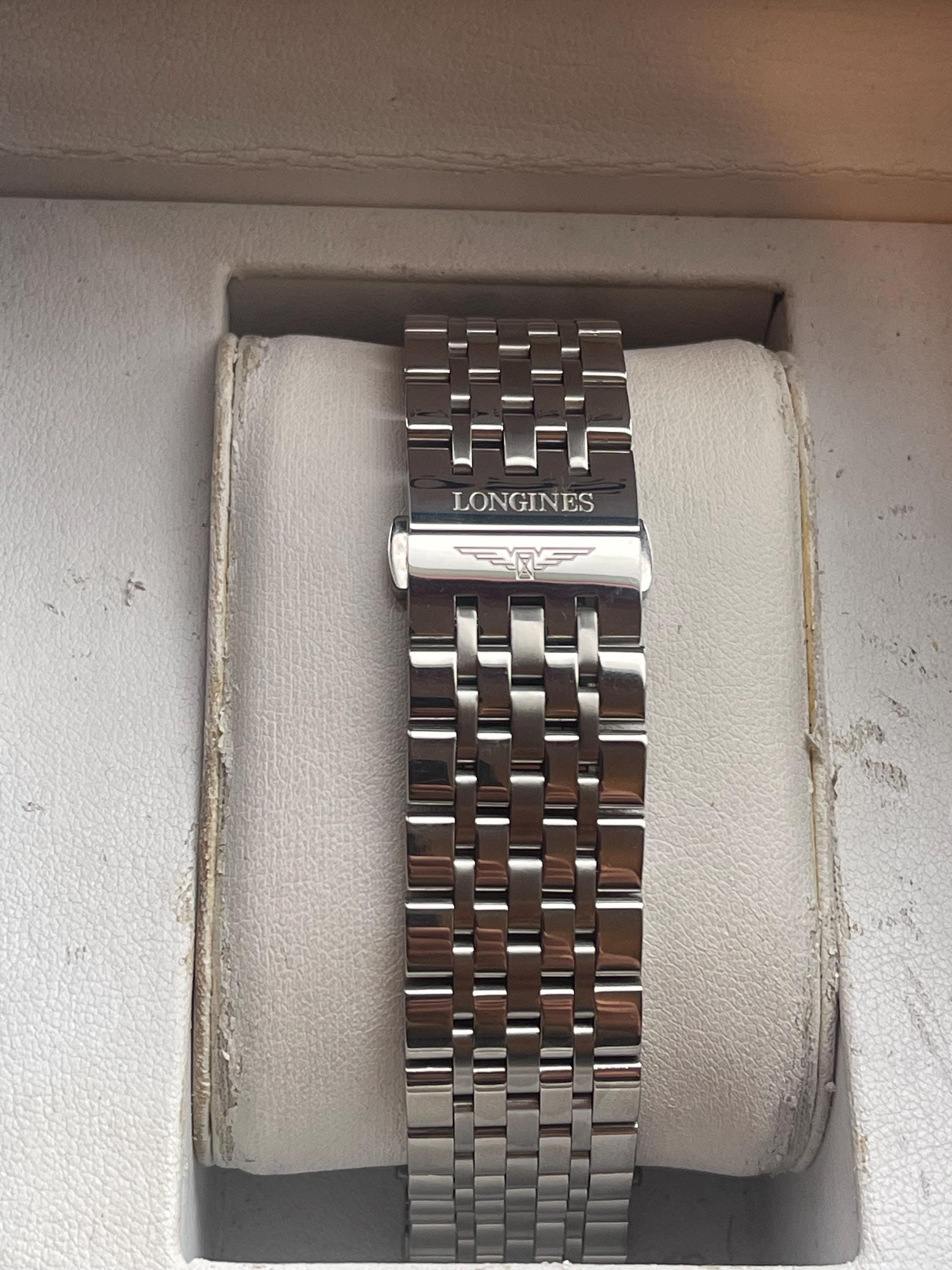 For Longines Watch Bracelet Strap: 20mm Band Stainless Steel With