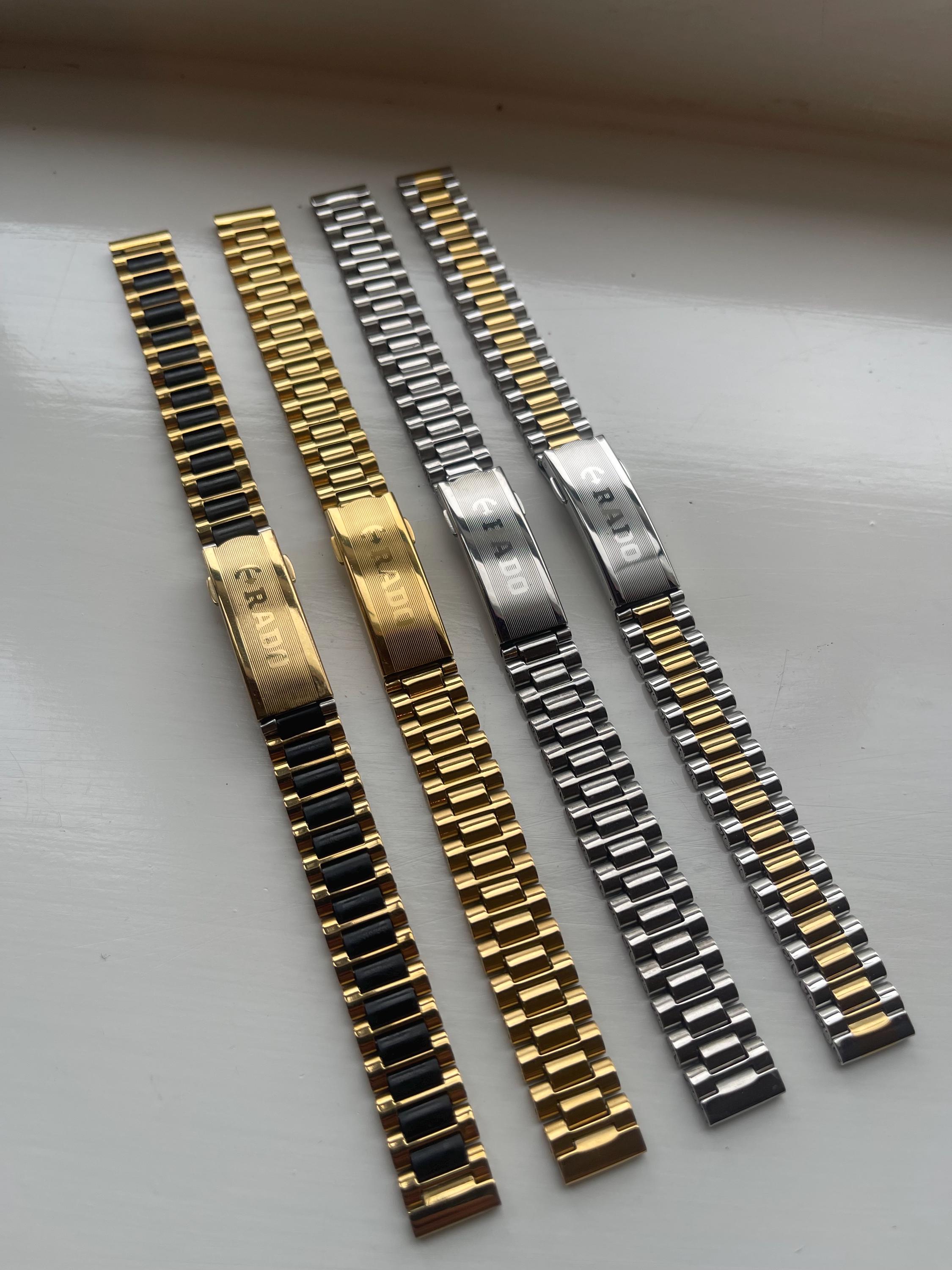RADO 金属製時計バンド 複数セット Ladies RADO Diastar 12mm Strap Band Bracelet With Four Colours to