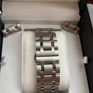 Tissot 22mm Stainless Steel Watch Bracelet Strap for Tissot 1853 Couturier T035