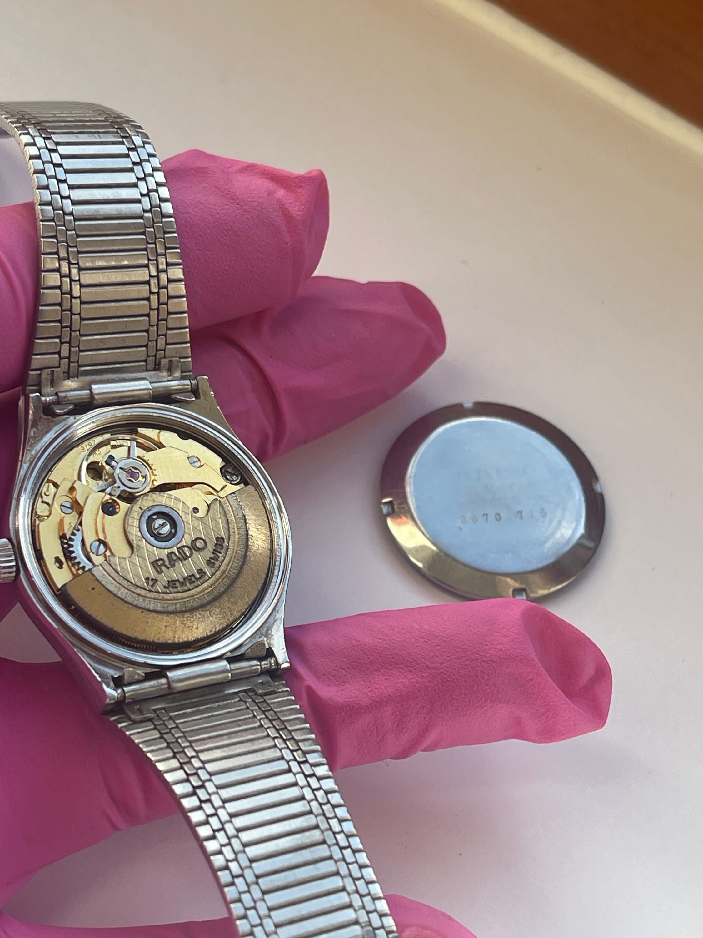 RADO Voyager アンティークメタルバンド 時計クオーツ Vintage rado voyager diamond - Gem