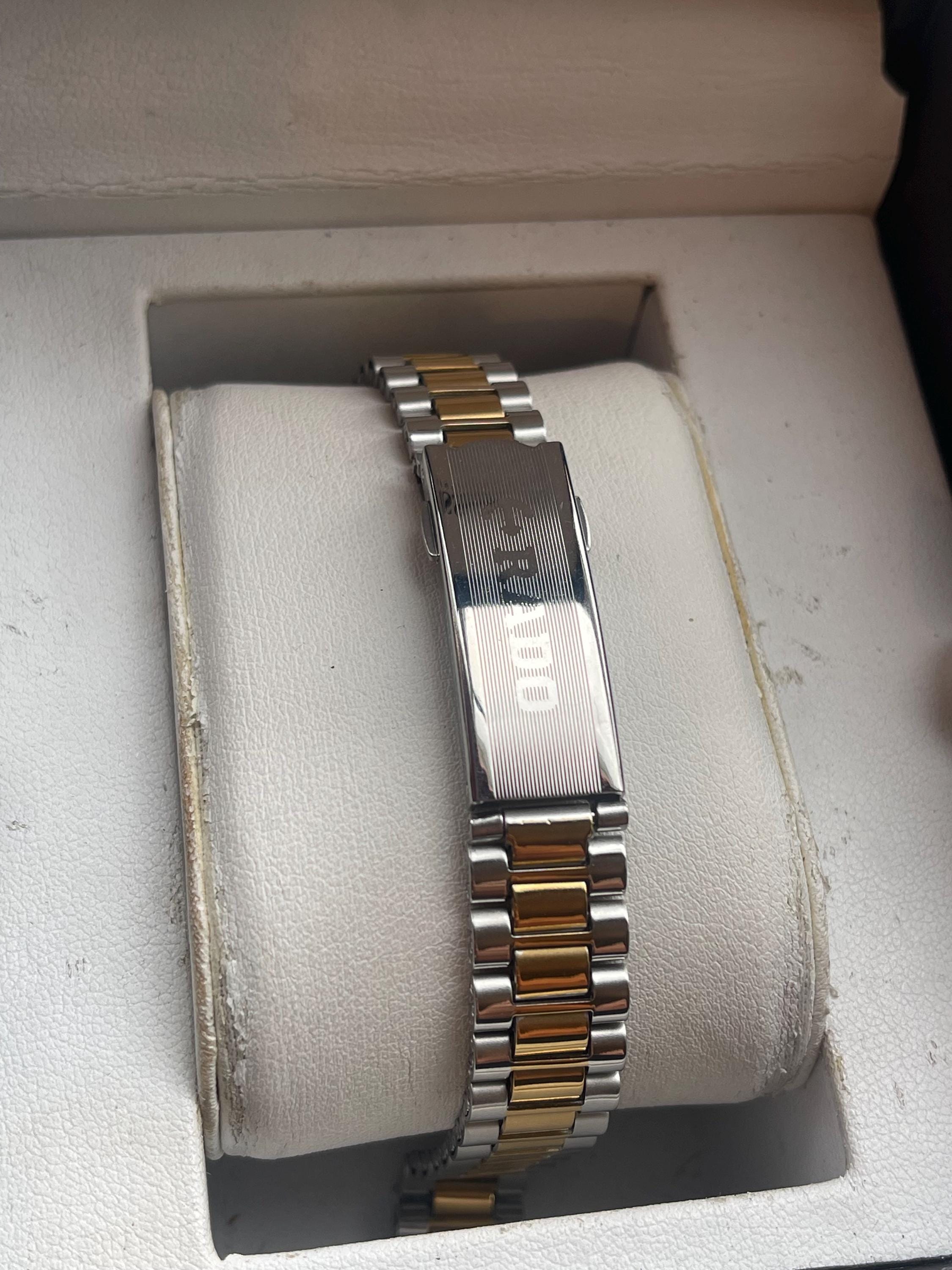 Rado Diastar Bracelet: Two-tone Gold and Stainless Steel 12mm