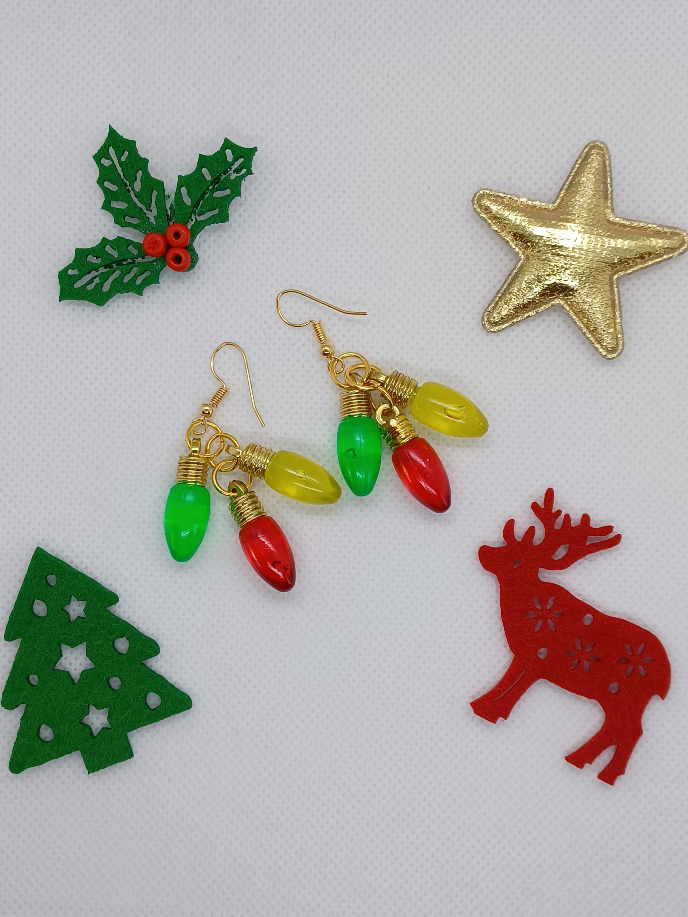Christmas novelty hotsell earrings