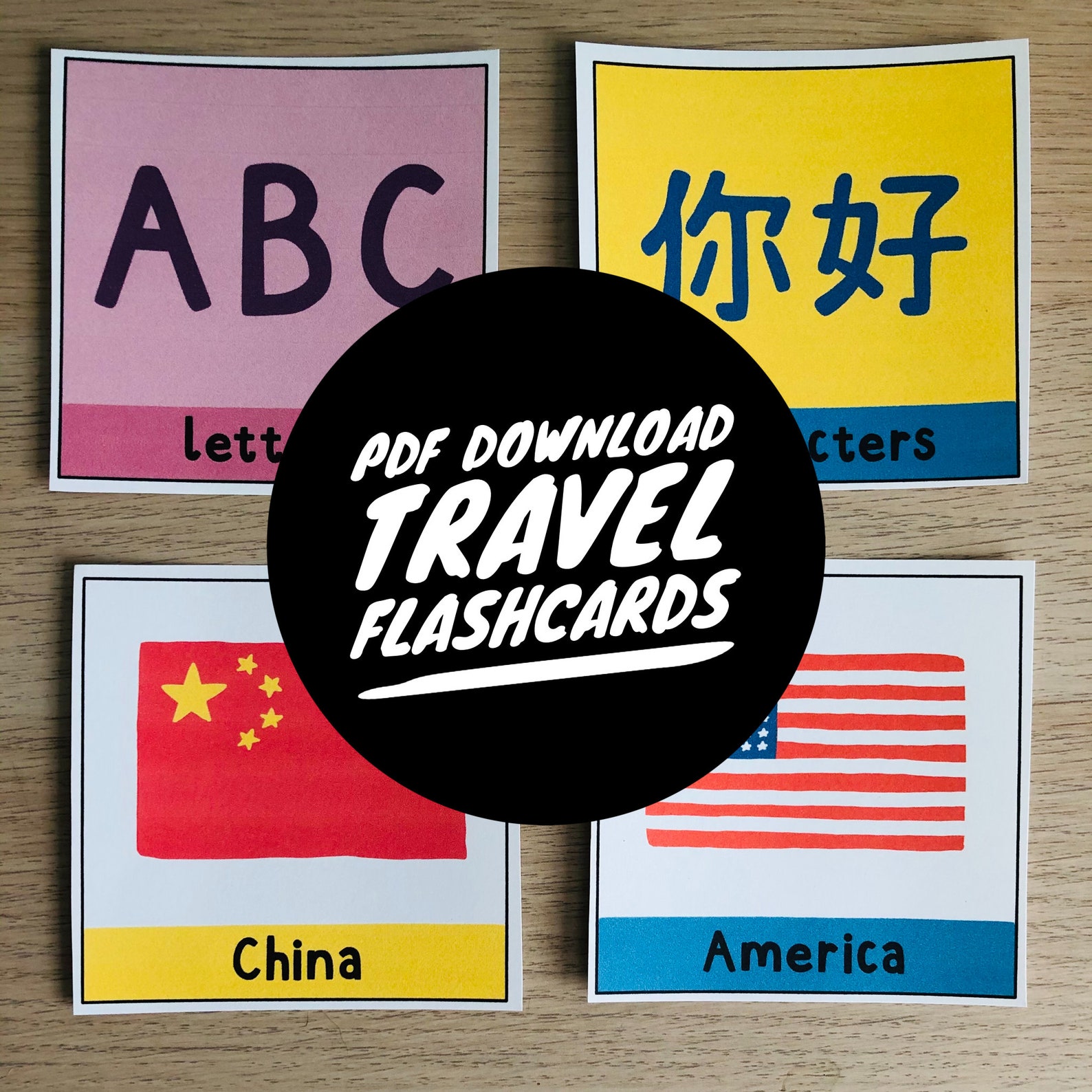 travelling flashcards pdf