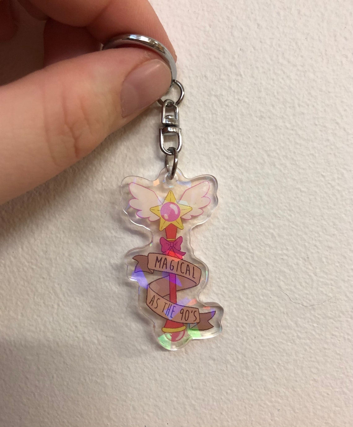 Magical as the 90s Keychain Etsy