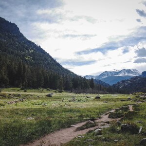 Moraine Park Rocky Mountain Print - Travel Photography, Wall Art Decor, Landscape Photography, Wilderness Photo, National Park Print