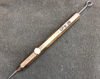 CBW09 Hand stocher messing stift bleistift werkzeug tätowierung halter nadel