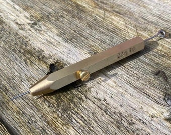 CBW10 Hand Poke Messingstift Bleistift Werkzeug Tattoo Halter Nadel