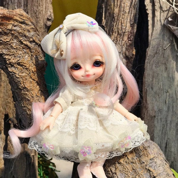 Clothes for 1/8 BJD/LATI/WITHDOLL Cute Cheese Cake Dress