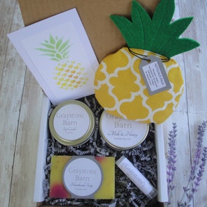 IVF Gift Box; IVF Spa Box; Spa Gift Box; Fertility Gift; Positive Vibes Gift; Pineapple Gift; Pineapple Spa Gift