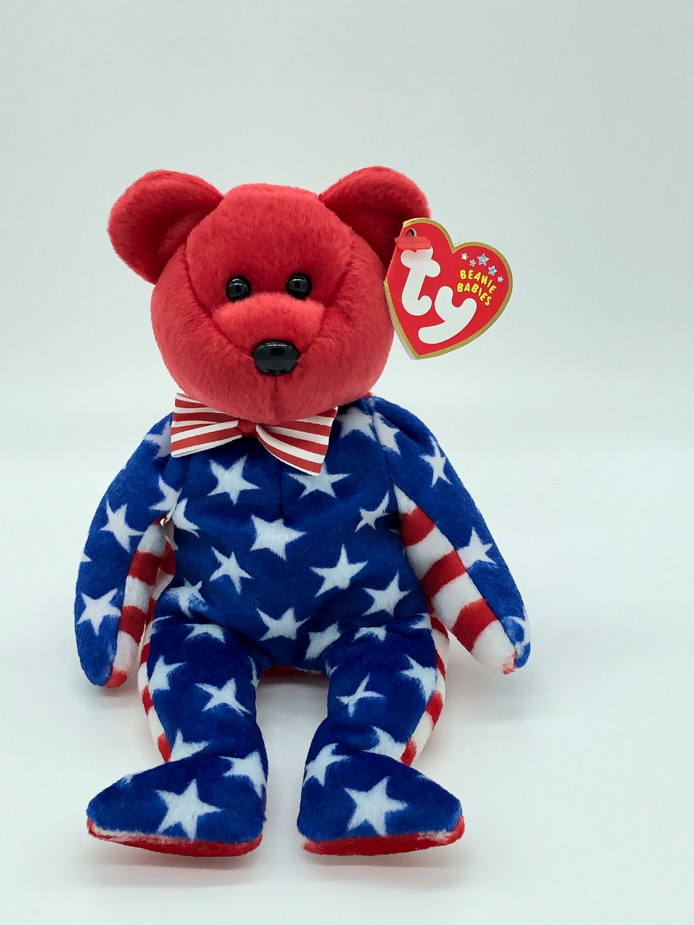 Liberty Set of 2 Ty Beanie Babies Rare FREE SHIPPING Etsy UK