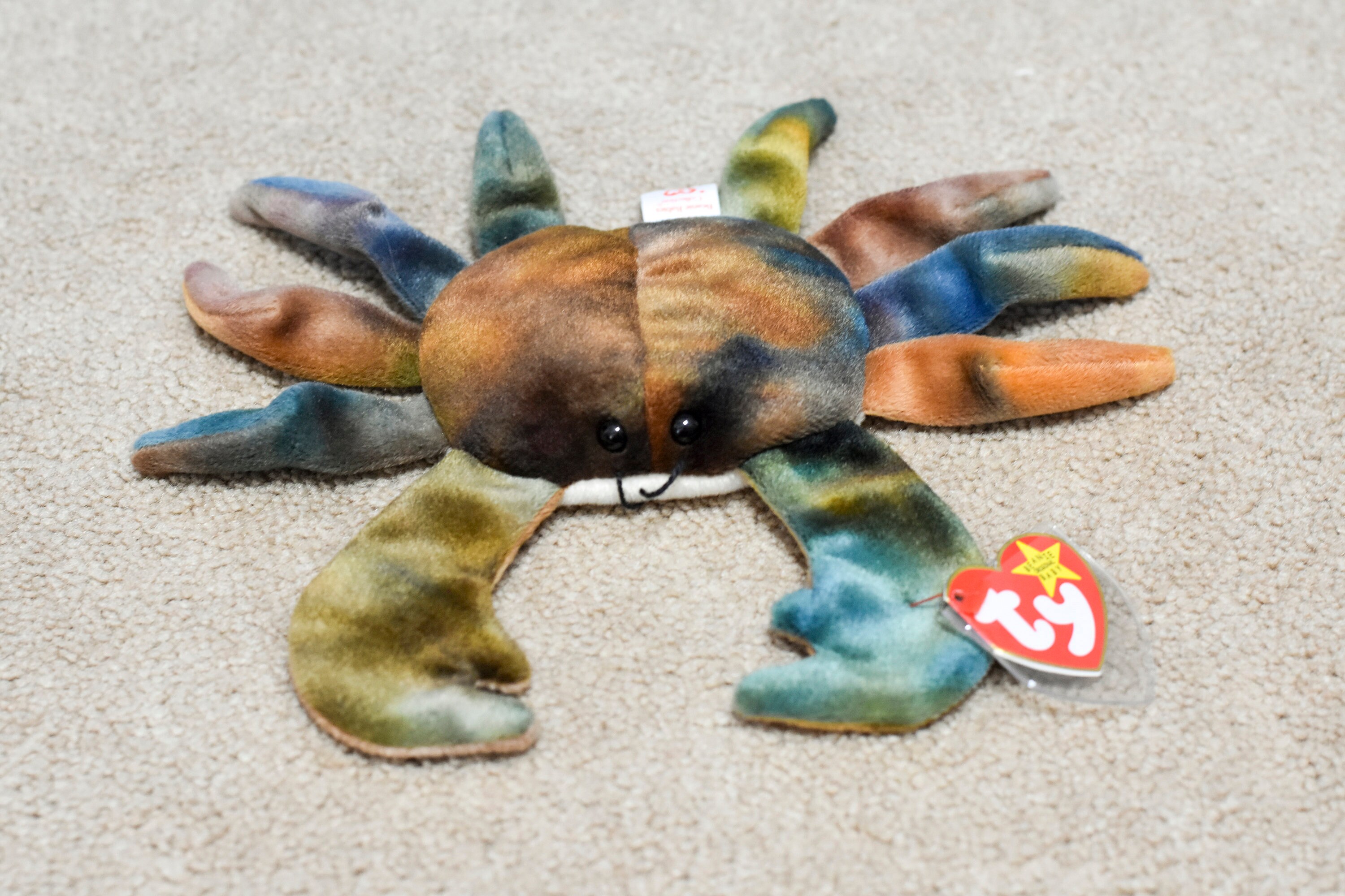 Buy MWMT Claude the Crab Ty Beanie Baby Extremely Rare 1996 With Tag