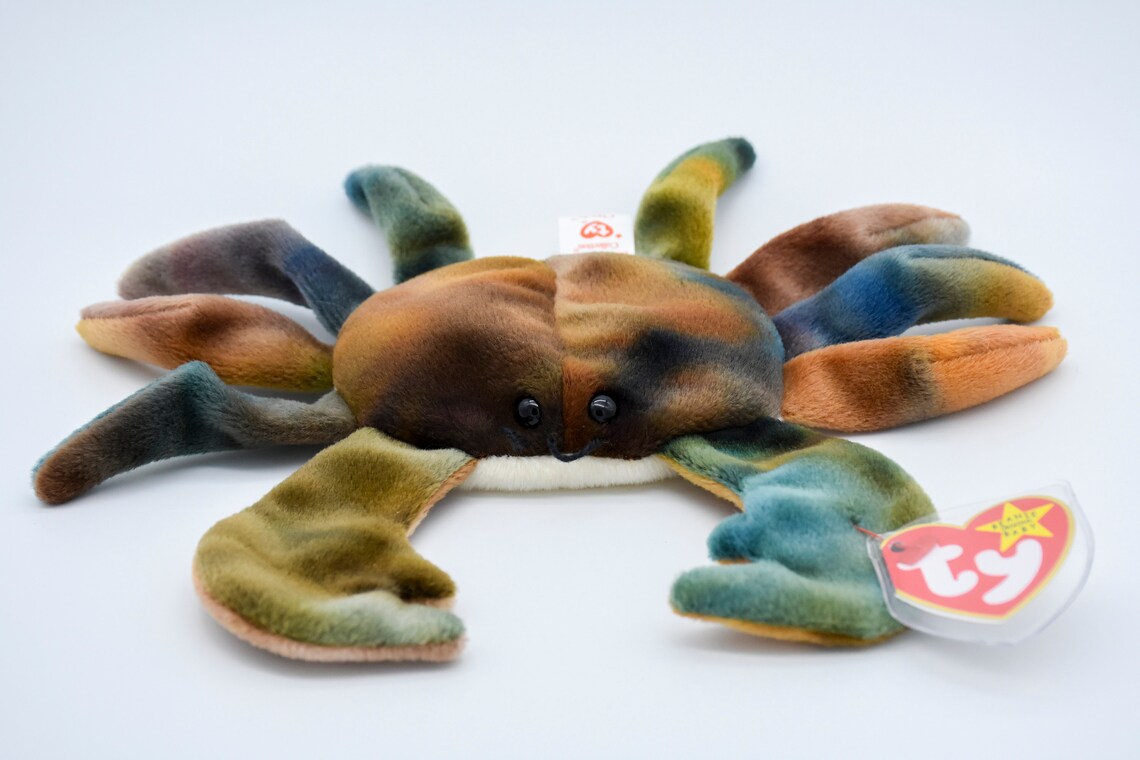 Buy MWMT Claude the Crab Ty Beanie Baby Extremely Rare 1996 With Tag Errors FREE SHIPPING Online