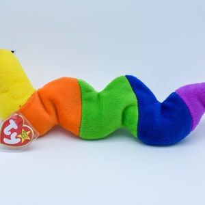 Mint Inch the Worm Style 4044 Ty Beanie Baby Original extremely rare from 1995