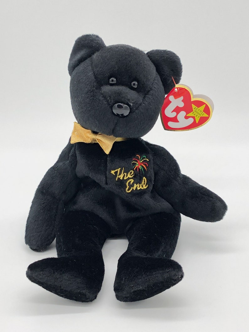 The End Ty Beanie Baby Rare With Production Error Noted in Description ...