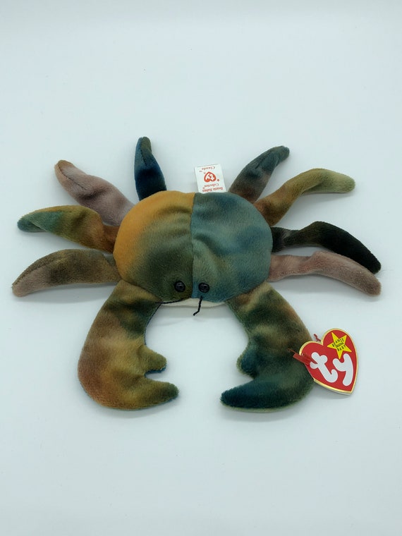 claude the crab beanie baby tag errors