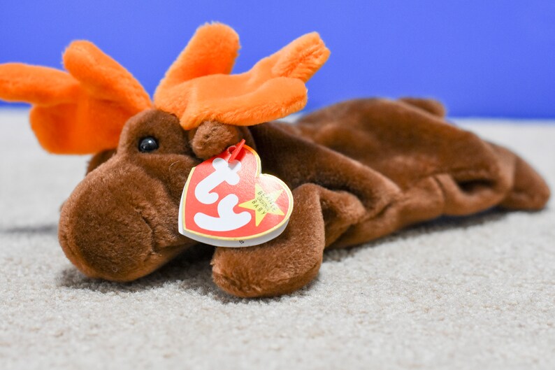Mint Chocolate-moose Ty Beanie Baby Rare Original 1993 - Etsy