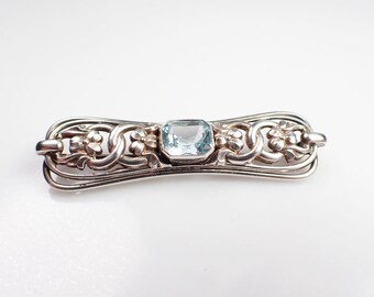 Art Nouveau brooch silver 835 Rodi & Wienenberger Pforzheim 6 cm